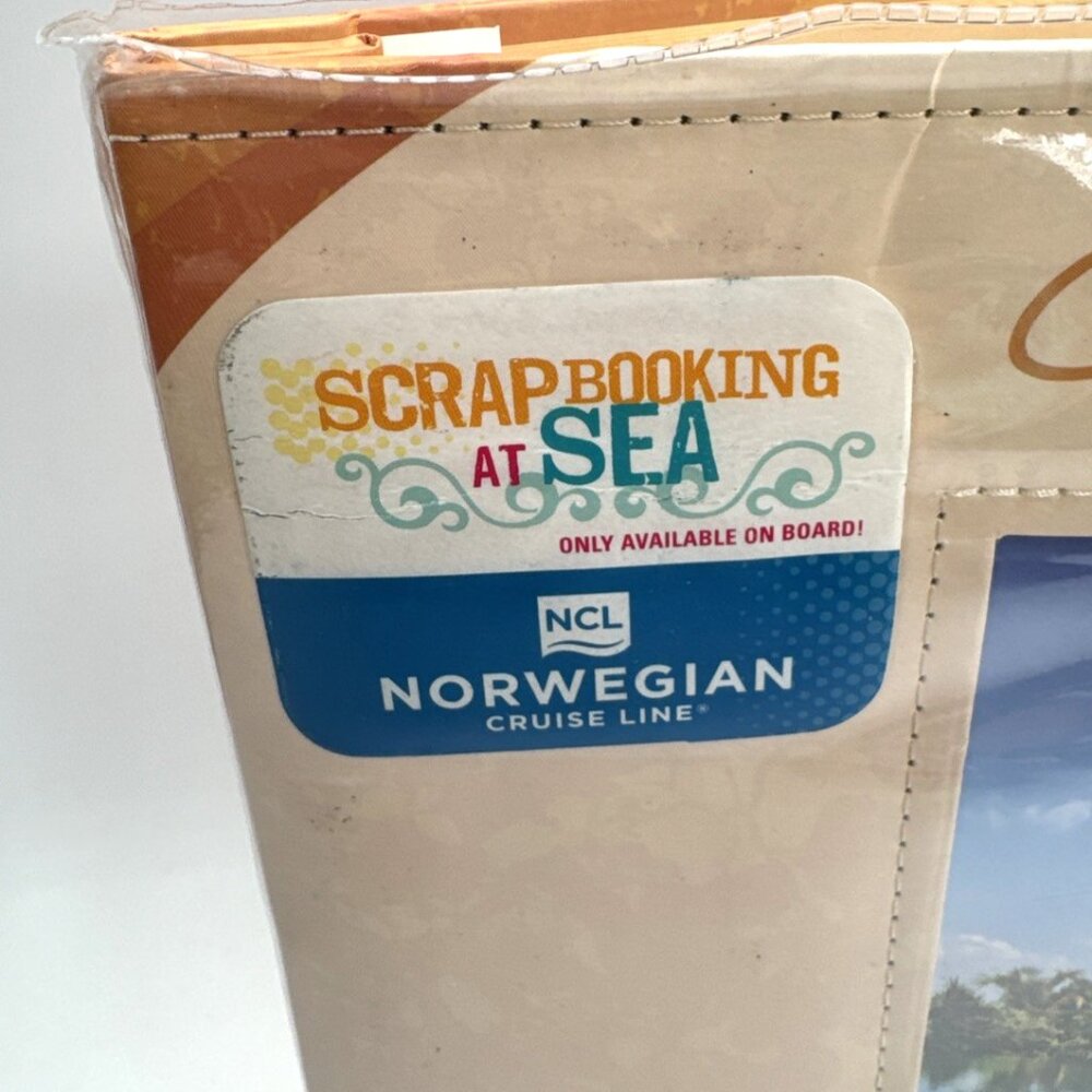 Norwegian Cruise Line Voyage Scrapbook Photo Album Scrapbooking Craft Travel NEW - Picture 2 of 9